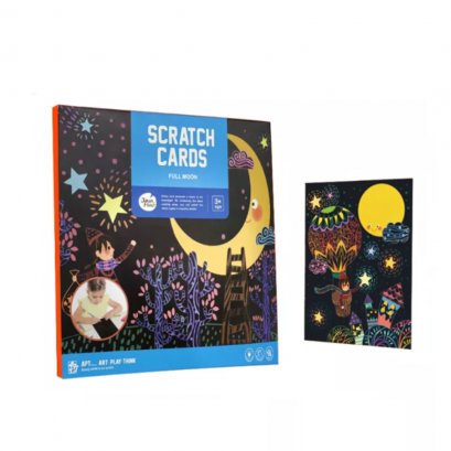 JOAN MIRO Scratch Cards Fantasy Set