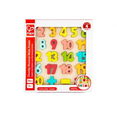 HAPE Chunky Number Math Puzzle