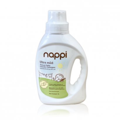 Nappi Natural Baby Laundry Detergent - Ultra Mild (1,000 ml)