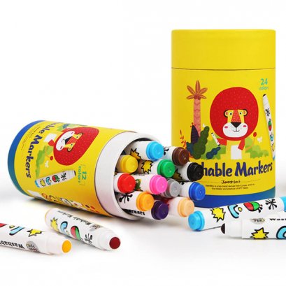 JOAN MIRO สีเมจิกหัวมน Washable Markers