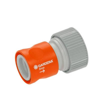 Gardena ข้อต่อสายยาง แบบมีระบบหยุดน้ำ ขนาด 3/4&quot; (02814-20)