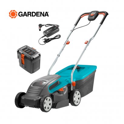 Gardena Battery Lawnmower Set Power Max Li-40V Including Battery And Charger