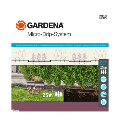 Gardena Micro-Drip-Irrigation Hedge/Bush Set (25 m) (13500-20)