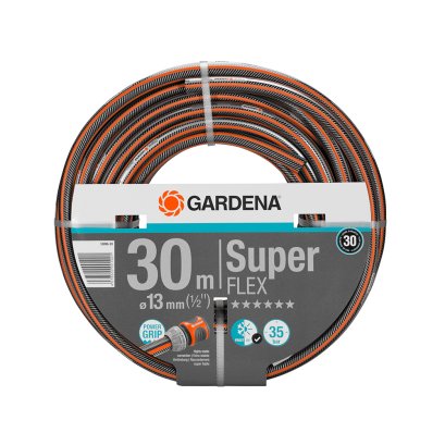 Gardena สายยางยืดหยุ่นสูง SuperFLEX 13 มม. (1/2"), 30 เมตร (18096-20)