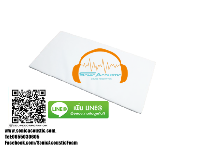 ฉนวนกันเสียง Microfiber ภายนอกสำเร็จรูปหนา2นิ้ว สีขาว