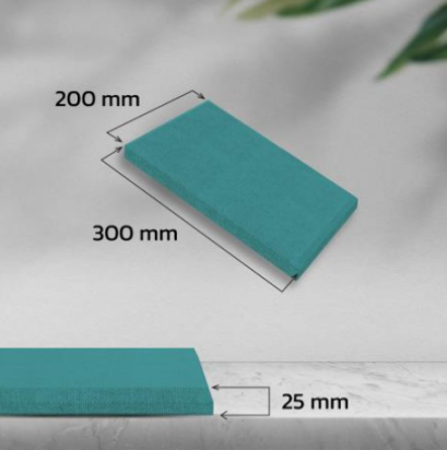แผ่นซับเสียง  MICROFIBER รุ่น Micro Decor ขนาด 20x30ซม.