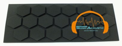 โฟมซับเสียง แผ่นซับเสียงลายหกเหลี่ยม