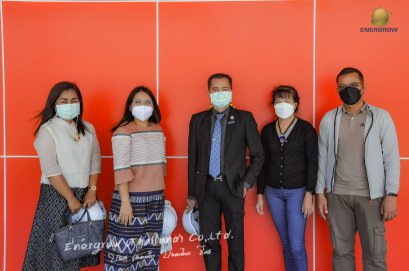 สรรพากรพื้นที่มุกดาหาร ลงพื้นที่เยี่ยมชมความคืบหน้า บริษัทเอ็นเนอร์โกร (ประเทศไทย) จำกัด  โครงการอุตสาหกิจกัญชงครบวงจร
