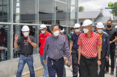 ผู้บัญชาการตำรวจภูธรภาค 4  เข้าเยี่ยมชมความคืบหน้า โครงการอุตสาหกิจกัญชงครบวงจร เพื่อรับชมการดำเนินกิจการ บ.เอ็นเนอร์โกร (ประเทศไทย) จำกัด