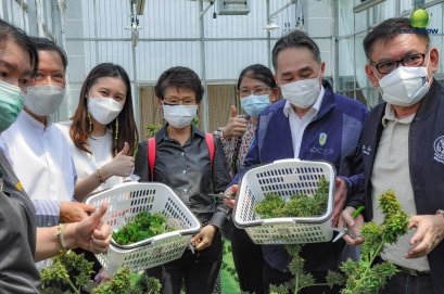 กระทรวงอุตสาหกรรมและสถาบันอาหาร ลงพื้นที่เข้าเยี่ยมชมความคืบหน้า บริษัทเอ็นเนอร์โกร (ประเทศไทย) จำกัด 