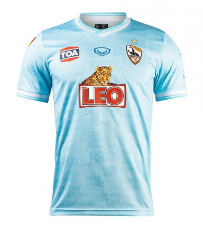 2022-23 ChiangRai United FC Thailand Football Soccer League Jersey Shirt Away Blue - Player Version