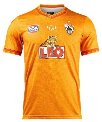2022-23 ChiangRai United FC Thailand Football Soccer League Jersey Shirt Home Orange - Player Version