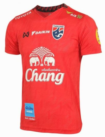 2023 Thailand National Team Thai Football Soccer Jersey Shirt Player Training Red