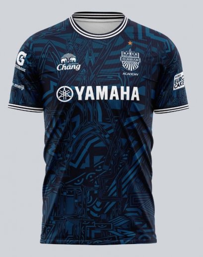2023-24 Yamaha Buriram United Academy Thailand Football Soccer League Jersey Shirt Blue