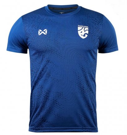 2022 Thailand National Team Thai Football Soccer Jersey Shirt Home Blue