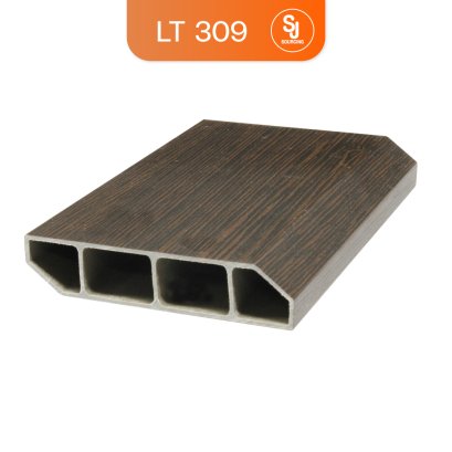 บัวพื้น PVC ลายไม้ LT by COTTO รุ่น 309 สูง 7.5 ซม. ยาว 3 เมตร