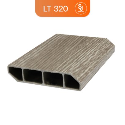 บัวพื้น PVC ลายไม้ LT by COTTO รุ่น 320 สูง 7.5 ซม. ยาว 3 เมตร