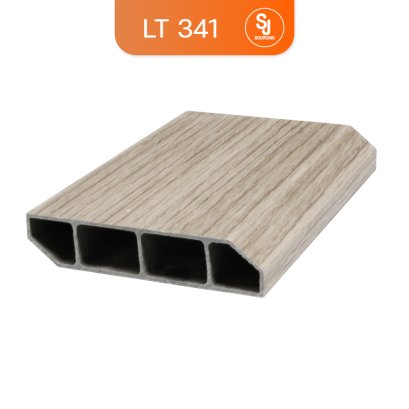 บัวพื้น PVC ลายไม้ LT by COTTO รุ่น 341 สูง 7.5 ซม. ยาว 3 เมตร