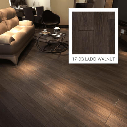 17 DB | LT by COTTO พื้นไวนิล LVT หนา 3 มม. สี LADO WALNUT รุ่น Dry Back Type