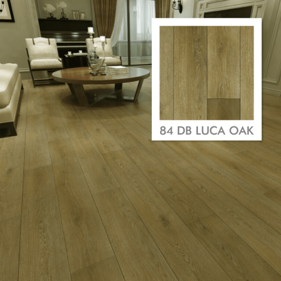 84 DB | LT by COTTO พื้นไวนิล LVT หนา 3 มม. สี LUCUS OAK รุ่น Dry Back Type