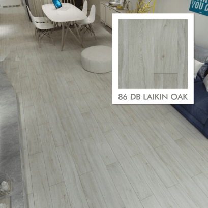 86 DB | LT by COTTO พื้นไวนิล LVT หนา 3 มม. สี LAIKIN OAK รุ่น Dry Back Type