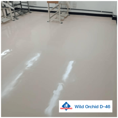 กระเบื้องยางสีชมพู Wild Orchid D-46