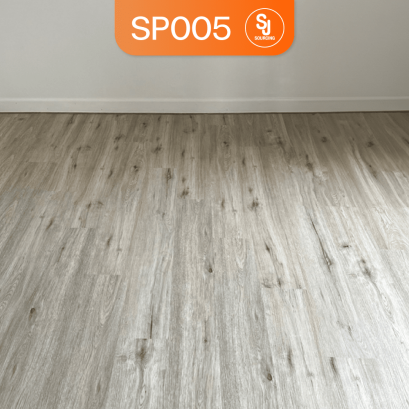 SP005 พื้นไวนิล SPC ลายไม้ UNIX SCG สี White Oak