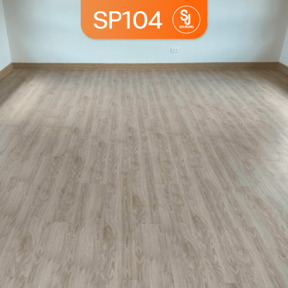 SP004/SP104 พื้นไวนิล SPC ลายไม้ UNIX SCG สี Sand Oak