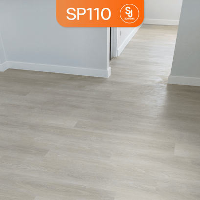 SP010/SP110 พื้นไวนิล SPC ลายไม้ UNIX SCG สี White Sand Oak