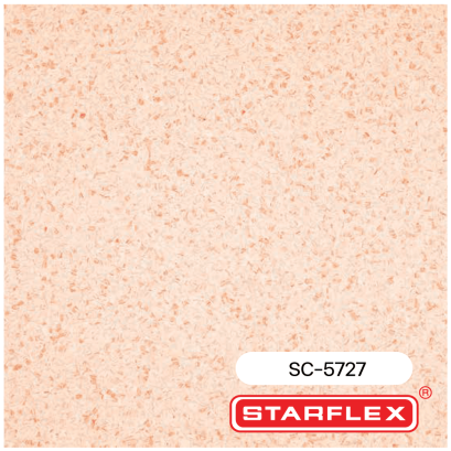 กระเบื้องยางลายหินขัดสีชมพู Starflex SC-5727