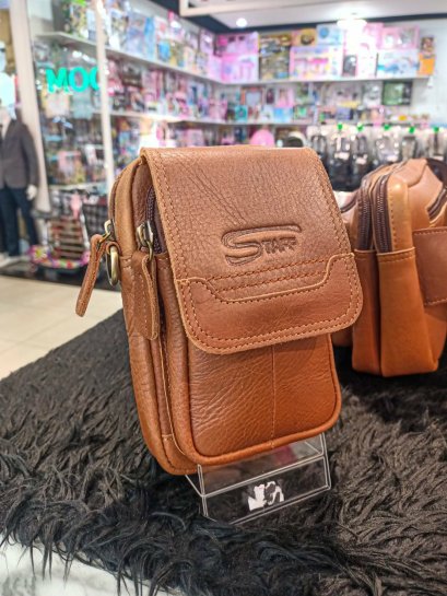 กระเป๋าหนังแท้เหน็บเอว