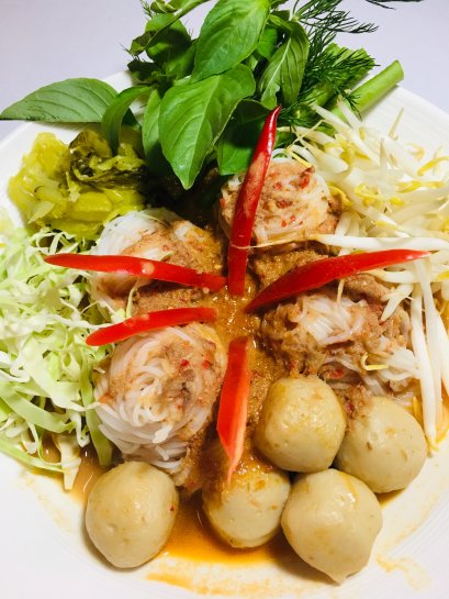 ขนมจีนน้ำยากะทิ