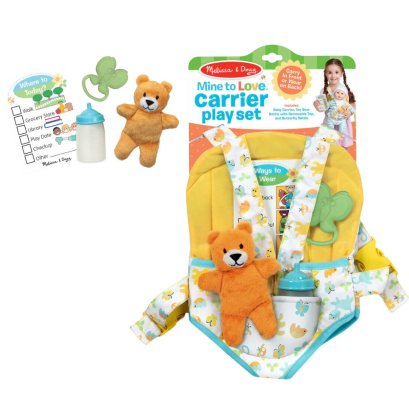 [เป้อุ้มตุ๊กตา] รุ่น 31715 เป้อุ้มตุ๊กตา ดูแลน้อง Melissa & Doug Mine to Love Carrier Play