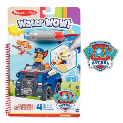 [New!! ระบายน้ำ+รียูส Paw] รุ่น 33251 ระบายสีน้ำ Paw Patrol รุ่น "Chase" Melissa & Doug X PAW Patrol Water Wow! – Chase รีวิวดีใน Amazon USA ฝึกการออกแบบตกแต่ง เสริมสร้างจินตนาการ ไม่เหมือนใคร
