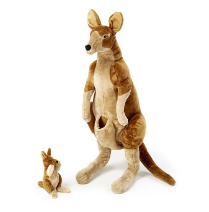 Melissa & Doug รุ่น 8834 Kangaroo and Joey Lifelike Stuffed Animal แม่และลูกจิงโจ้ ที่เหมือนจริง สูงประมาณ 3 ฟุต