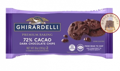GHIRARDELLI 72% Cacao Dark Chocolate Chips