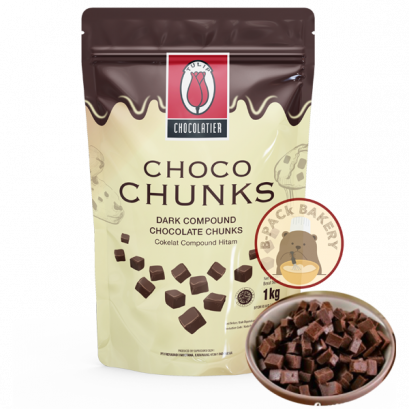 Tulip Choco Chunks Dark Compound Chocolate