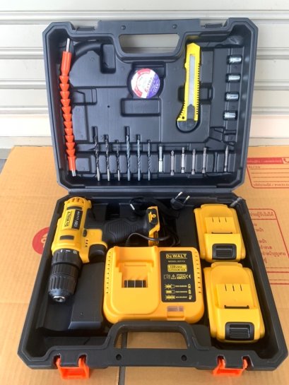 สว่านแบต 3ระบบ DEWALT ก.25 ส.10 ยาว.30 หนัก 1.8  กก.