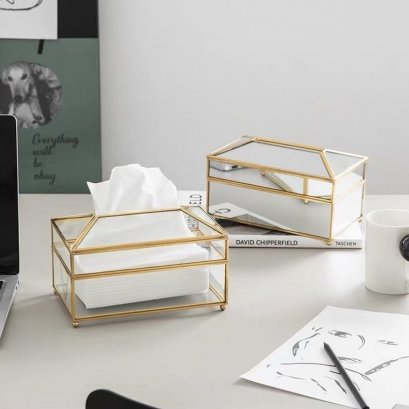 Luxury tissue box