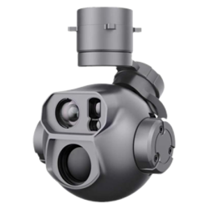 Gimbal camera with darker gray colour