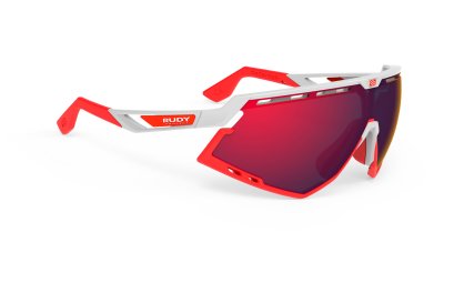 Defender White Gloss - Multilaser Red