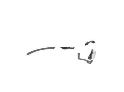 Set Cutline Black / Chrome Emblems , Grey Bumpers - Grey Tips