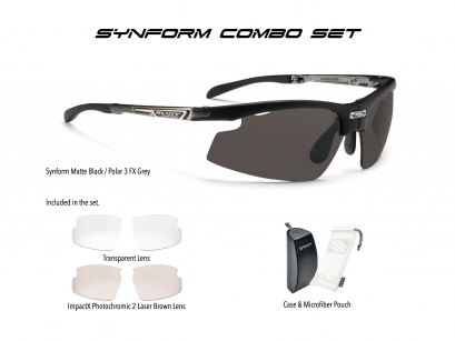 Synform Matte Black / Polar 3FX Grey Combo Set