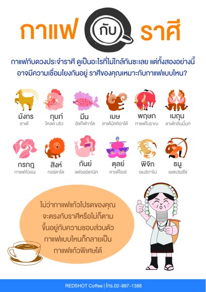 กาแฟกับราศี