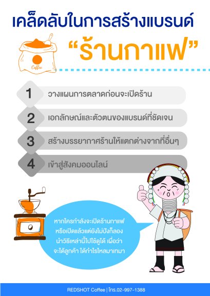 เคล็ดลับในการสร้างแบรนด์กาแฟ