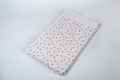 ลายพิมพ์ Baby Mattress Size S สีน้ำตาล : ที่นอน Size S หนา 3"