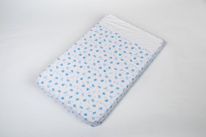 ลายพิมพ์ Baby Mattress Size S สีฟ้า : ที่นอน Size S หนา 3"