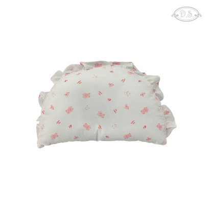 หมอนหลุมโค้ง รุ่นผ้าคอตตอนพิมพ์ลาย Infant Pillow Curve Cotton100% - Printed