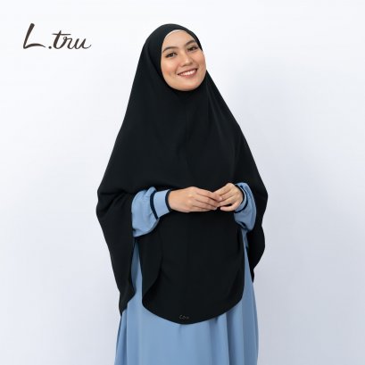 L.tru – Bergo Panjang Side Curved With Non Pad