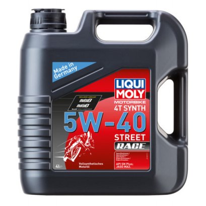 LIQUI MOLY MOTORBIKE 4T 5W-40 STREET RACE น้ำมันเครื่องมอเตอร์ไซค์